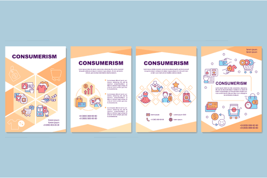 Effects of Consumerism Brochure Bundle