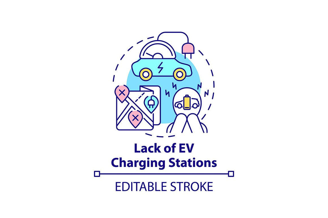 Electric Vehicle Icons Bundle