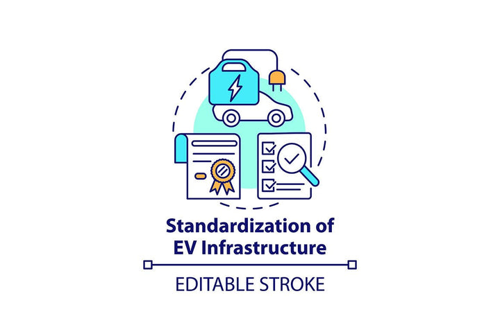 Electric Vehicle Icons Bundle