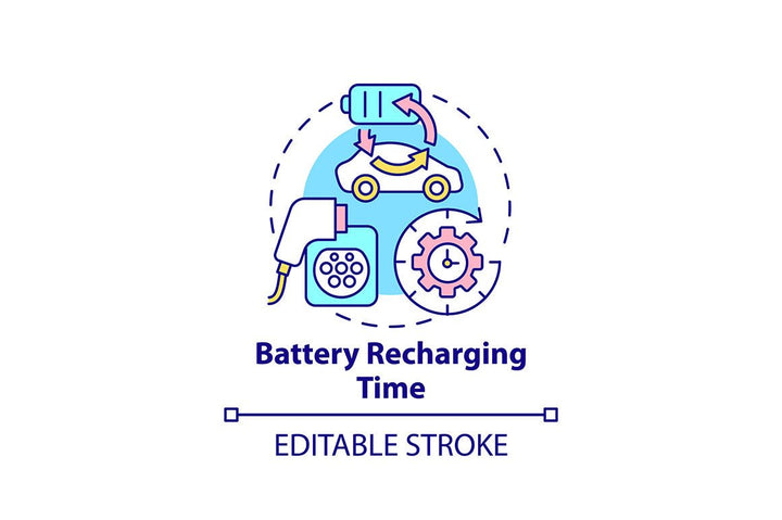 Electric Vehicle Icons Bundle