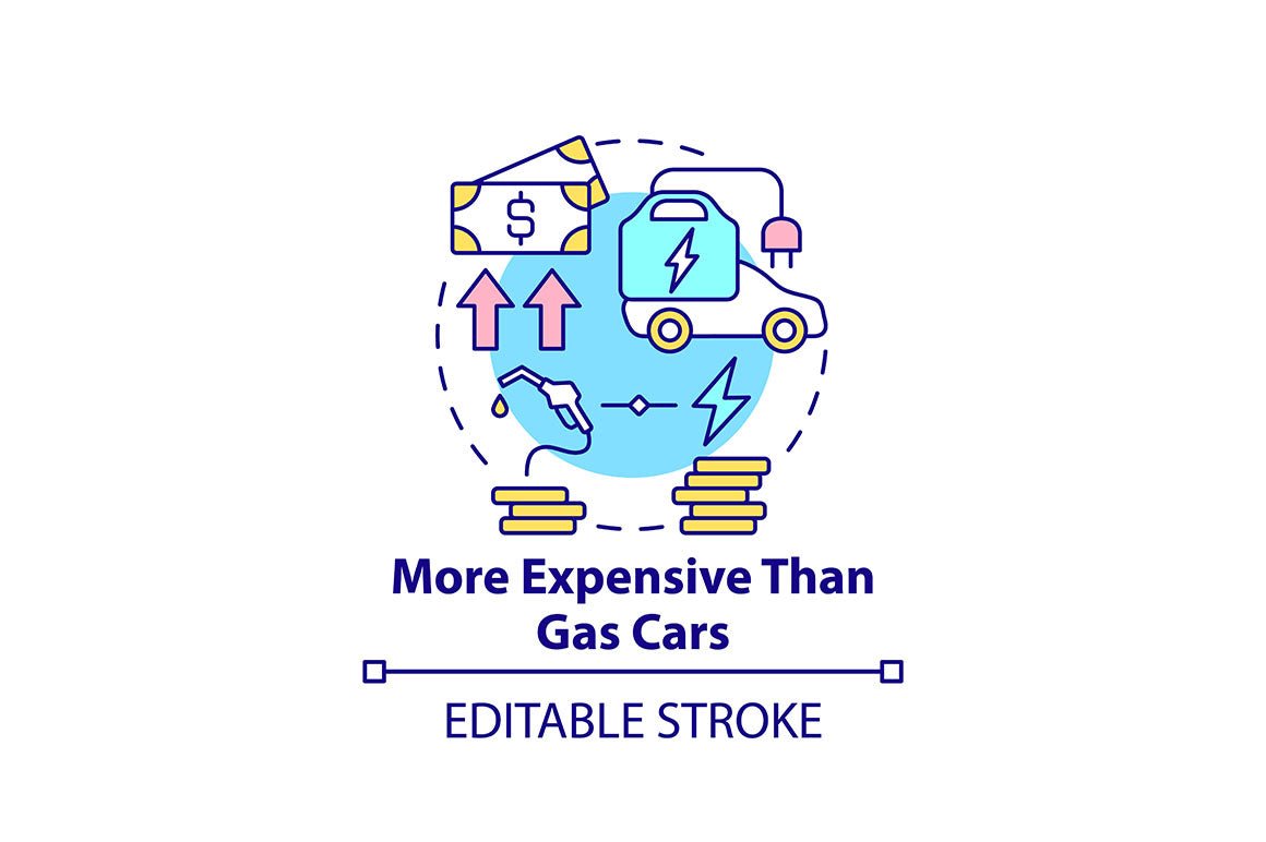 Electric Vehicle Icons Bundle