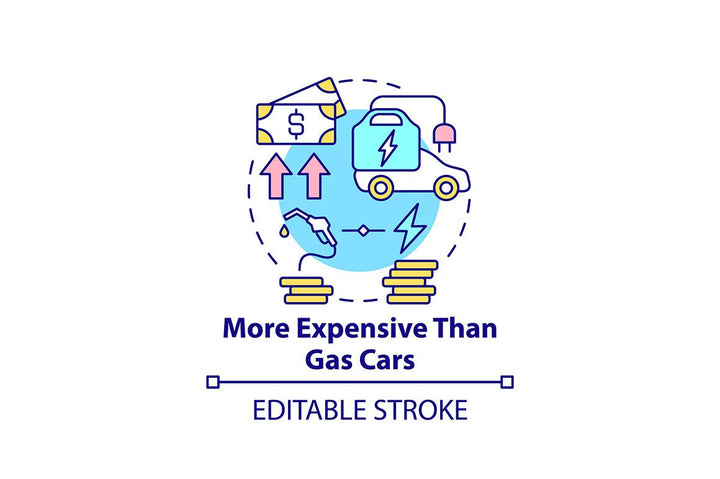 Electric Vehicle Icons Bundle