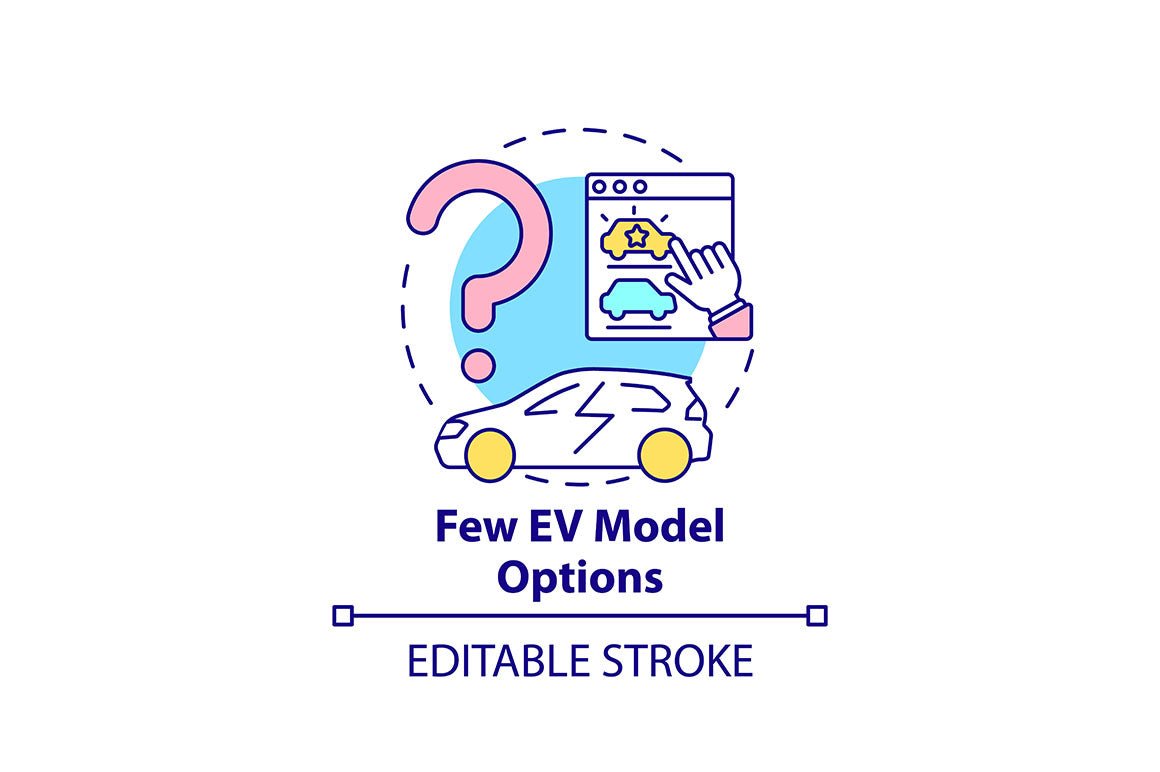 Electric Vehicle Icons Bundle