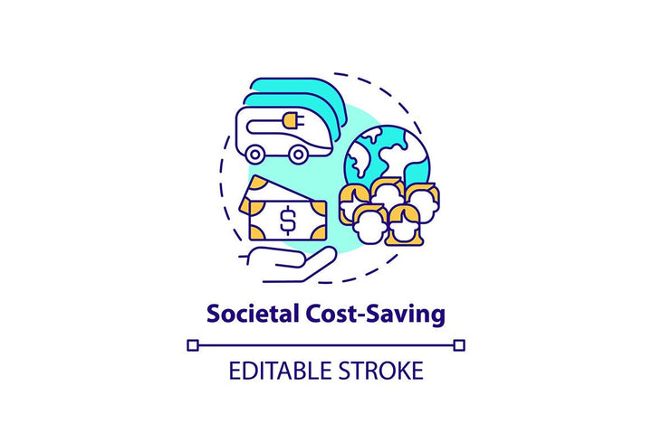 Electric Vehicle Icons Bundle