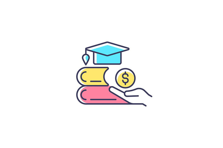 Employee perks and bonuses RGB color icons set