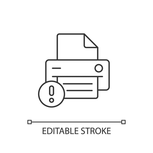 Energy efficiency linear icons set