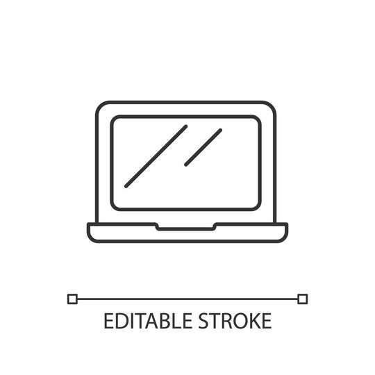 Energy efficiency linear icons set