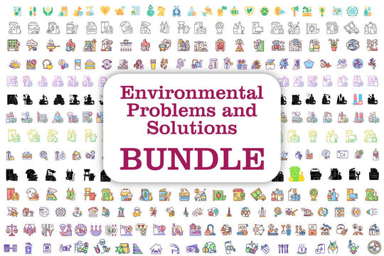 Environmental problems and solutions bundle