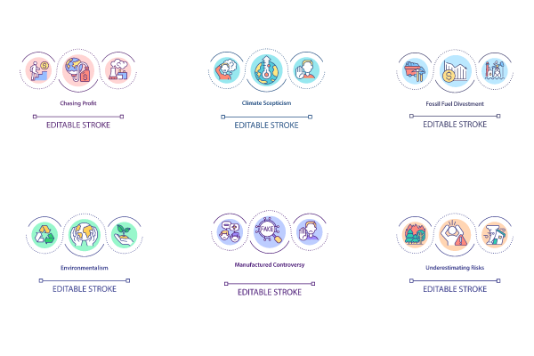 Environmentalism Concept Icons Bundle