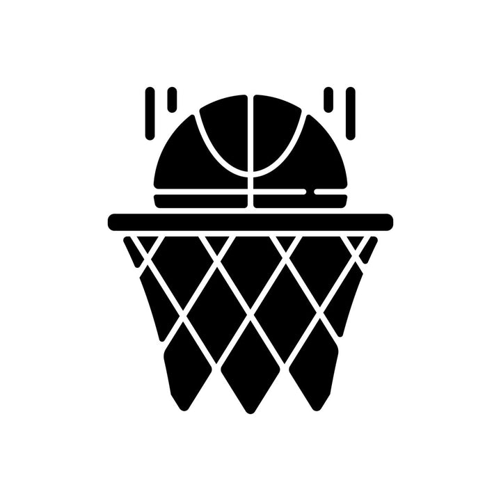 Everyday routine black glyph icons set on white space