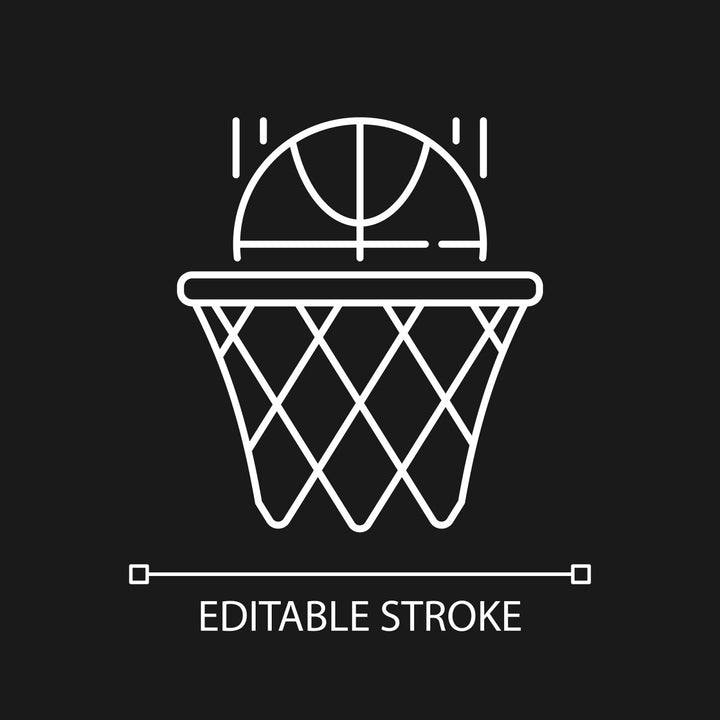 Everyday routine linear icons set for dark and light mode set