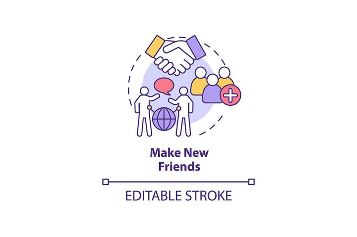 Expats Concept Icons Bundle