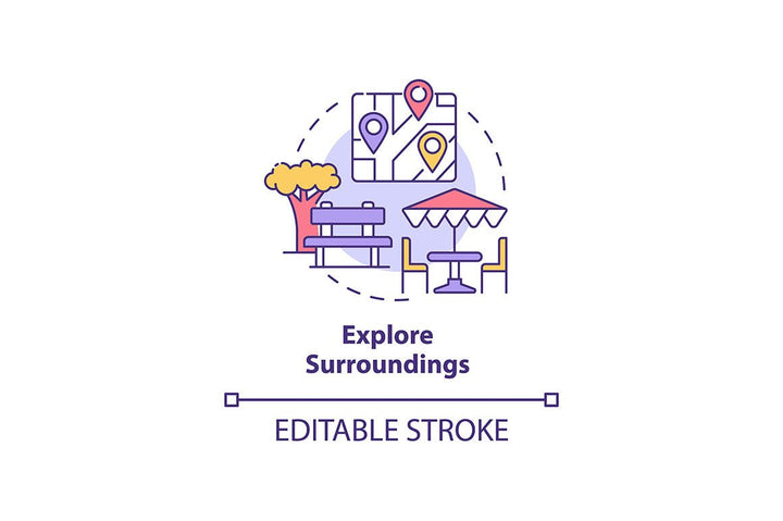 Expats Concept Icons Bundle