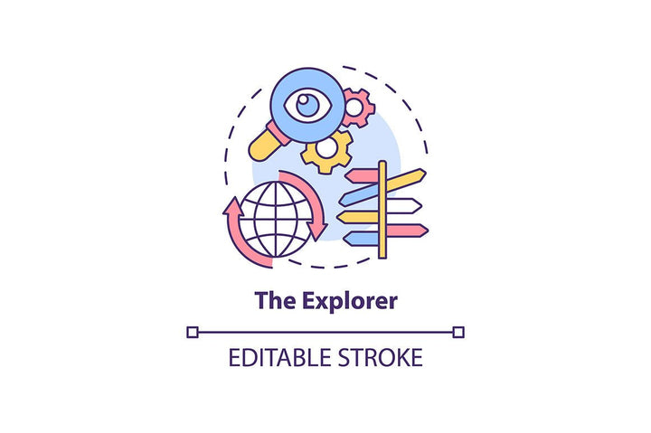 Expats Concept Icons Bundle