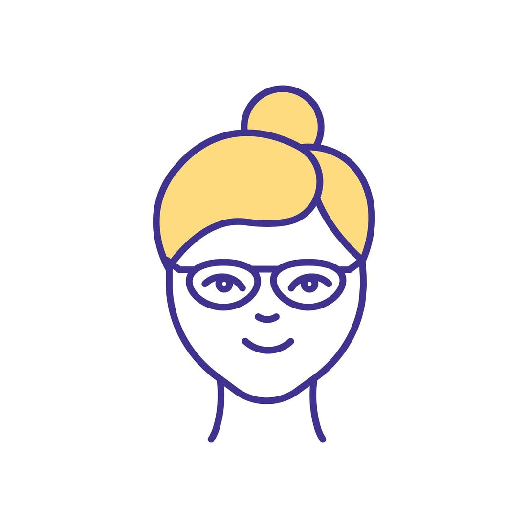 Eye health RGB color icons set