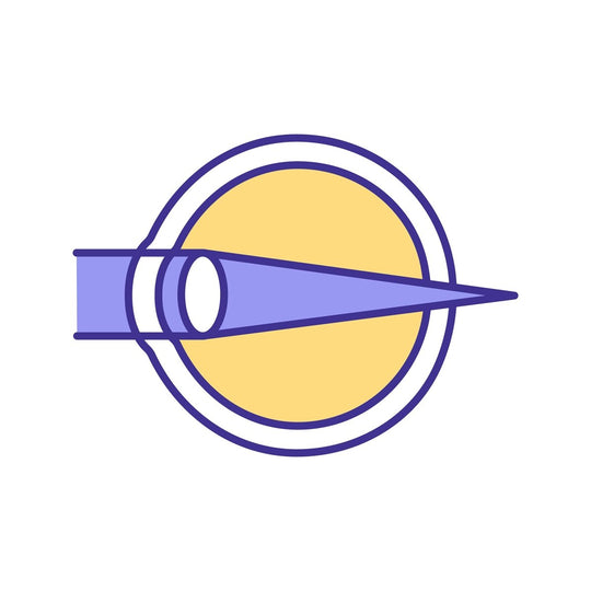 Eye health RGB color icons set