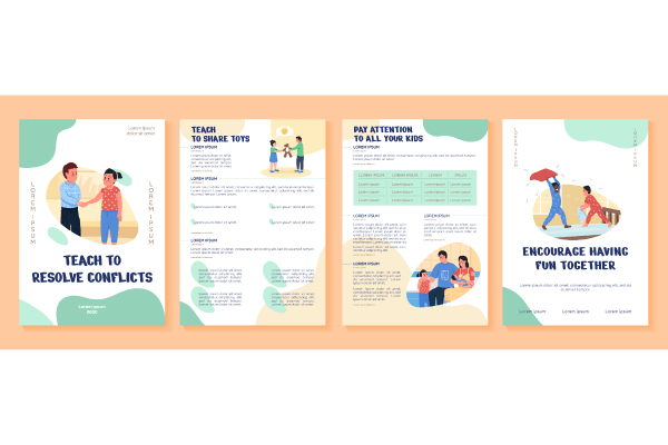 Family Challenges Infographic – IMG Visuals