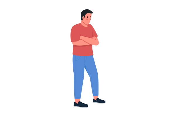 Family Conflicts Illustration