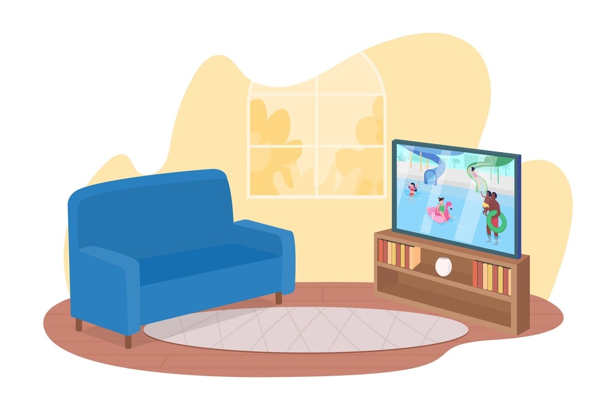 Family time vector isolated illustration bundle