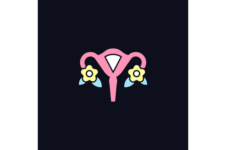 Feminism symbols light and dark theme RGB color icons set