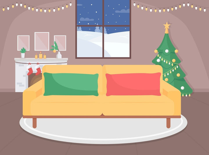 Festive color vector illustration bundle