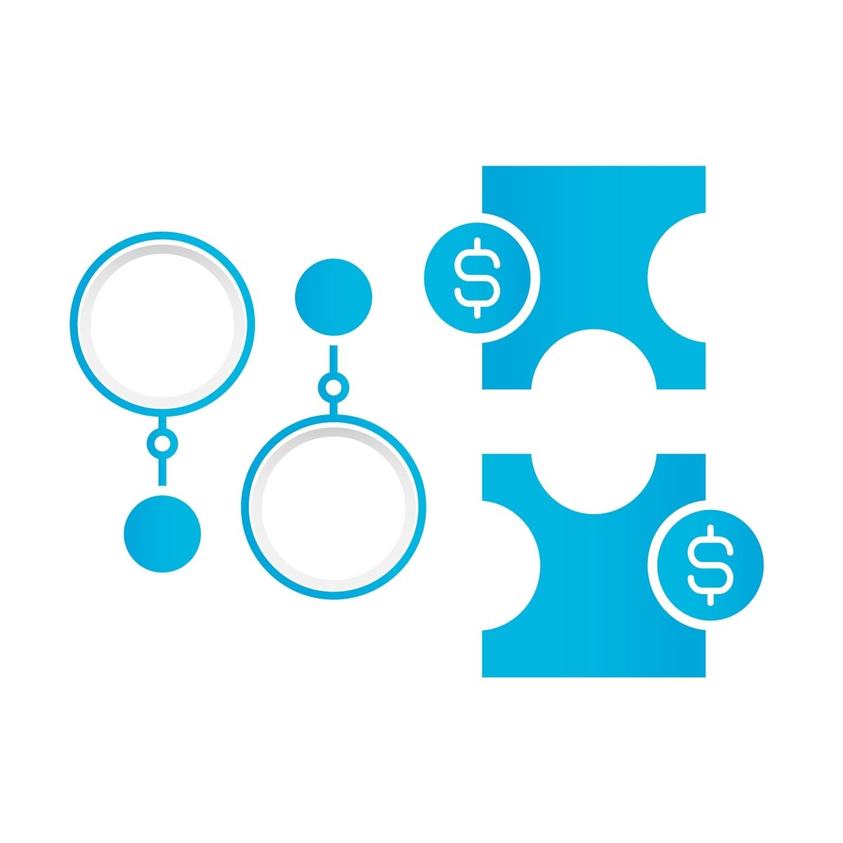 Finance infographic chart design template