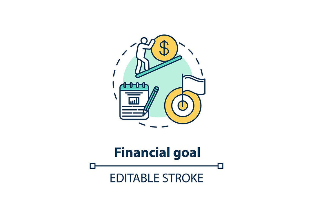 Financial Literacy Concept Icons Bundle