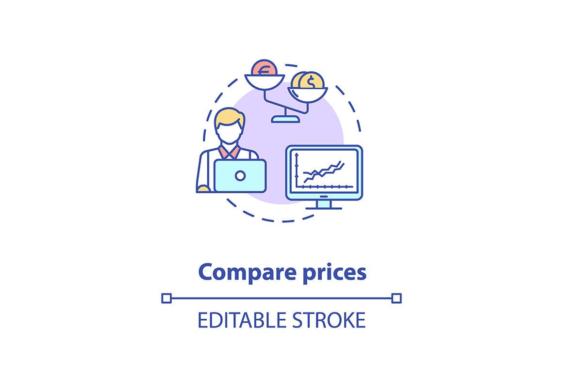 Financial Literacy Concept Icons Bundle