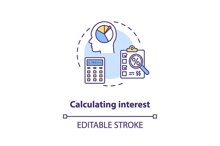 Financial Literacy Concept Icons Bundle