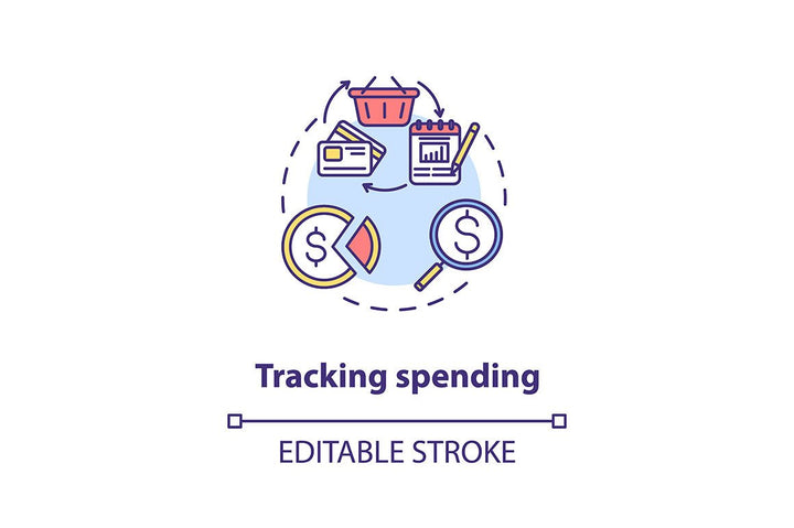 Financial Literacy Concept Icons Bundle