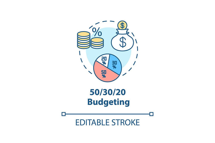 Financial Literacy Concept Icons Bundle