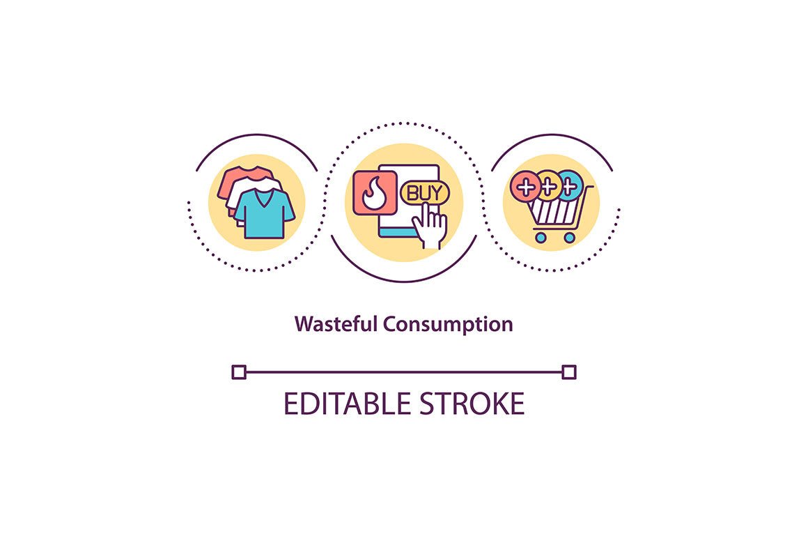 Financial Problems Concept Icon Bundle