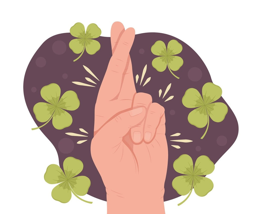 Finger symbols 2D vector isolated illustration set