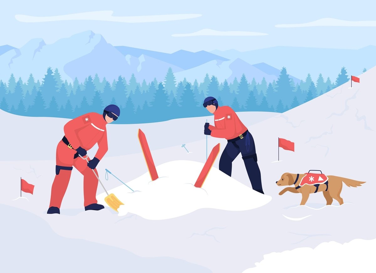 First responder service flat color vector illustrations set