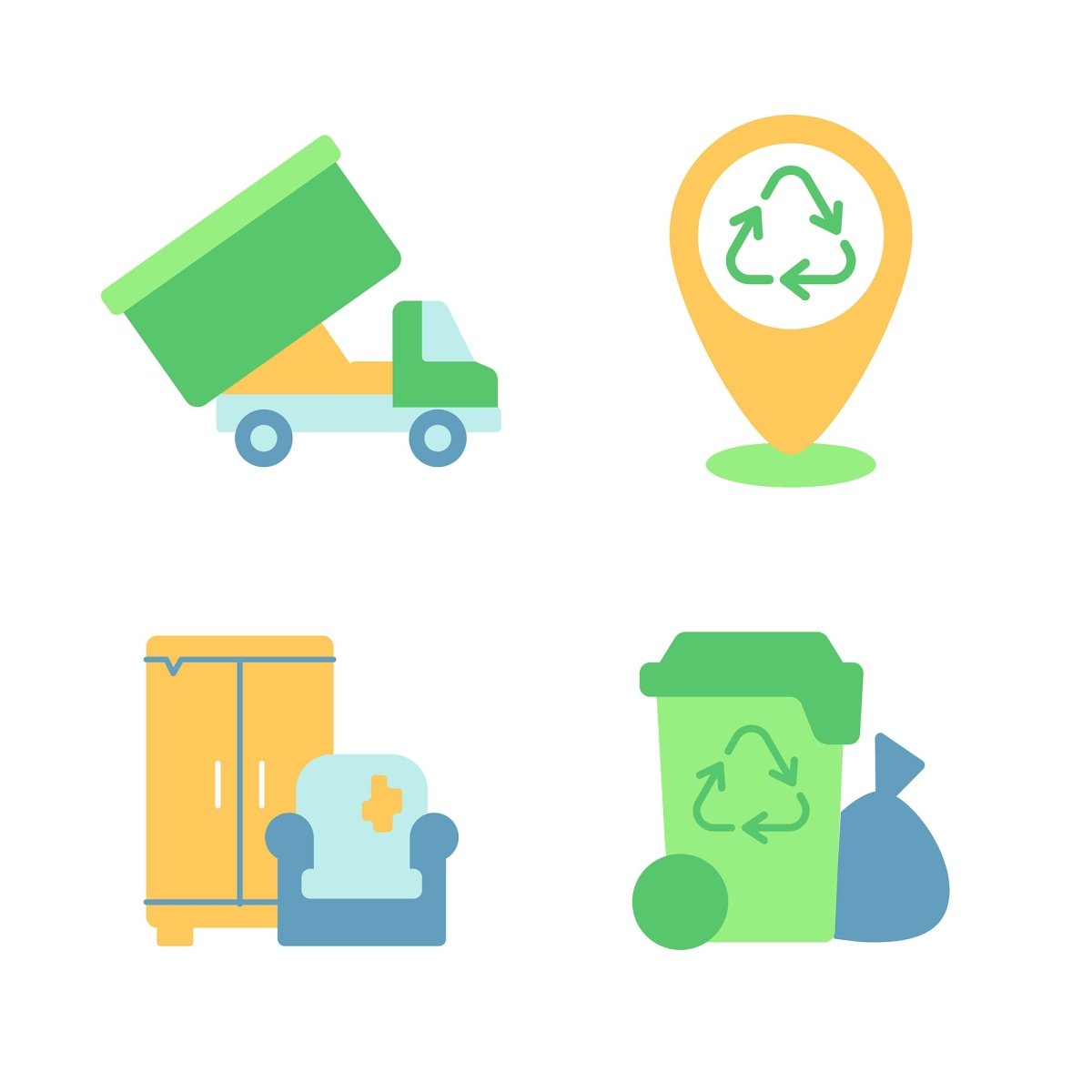 Flat icons bundle