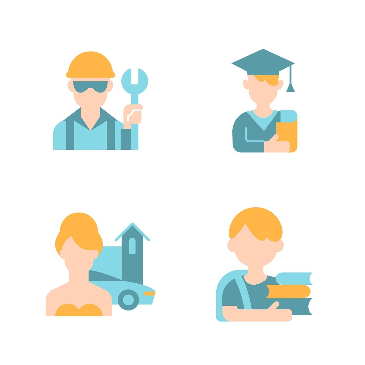 Flat icons bundle