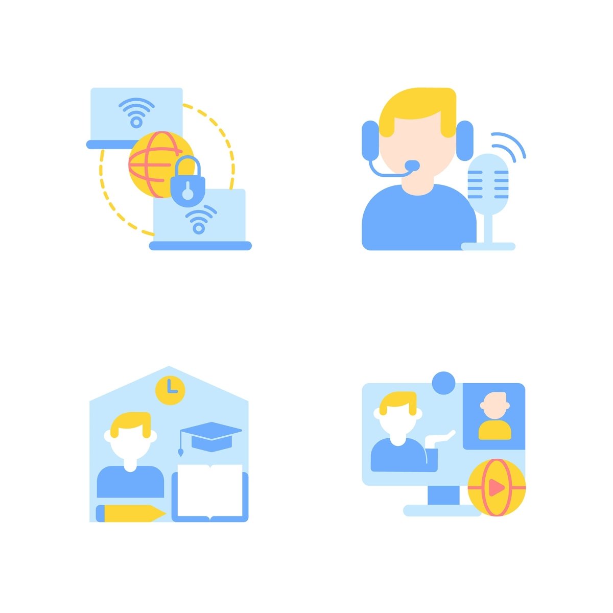 Flat icons bundle