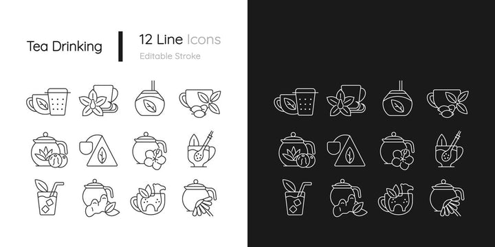 Food and drink icon bundle