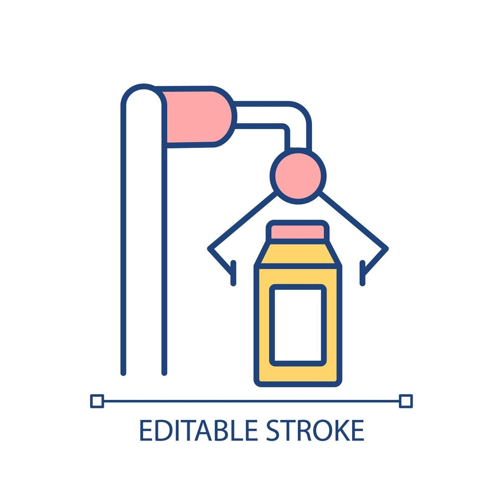 Food issues RGB color icons set