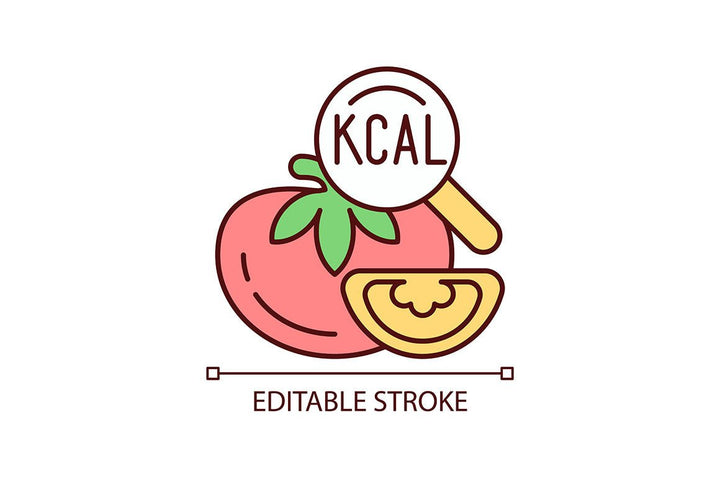 Food testing RGB color icons set