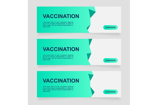 Freelance platform web banner template set