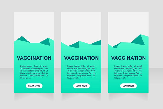 Freelance platform web banner template set