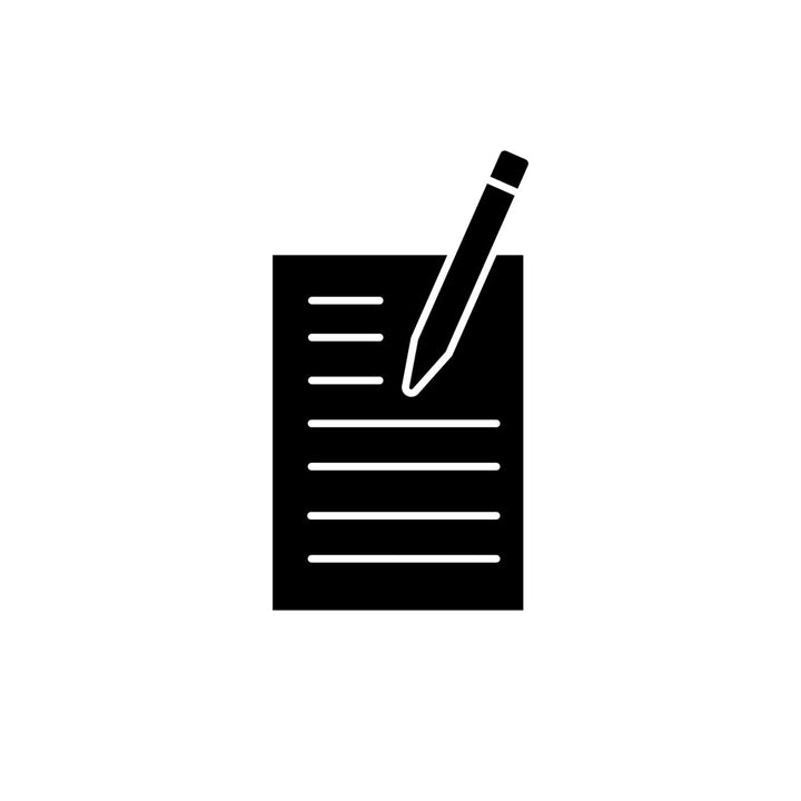 Freelance professions elements black glyph icons set on white space