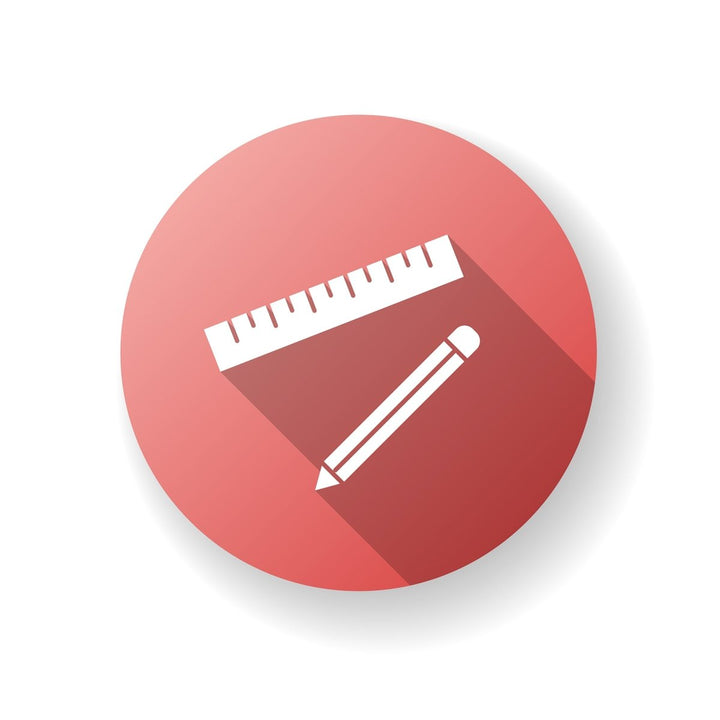 Freelance professions elements flat design long shadow glyph icons set