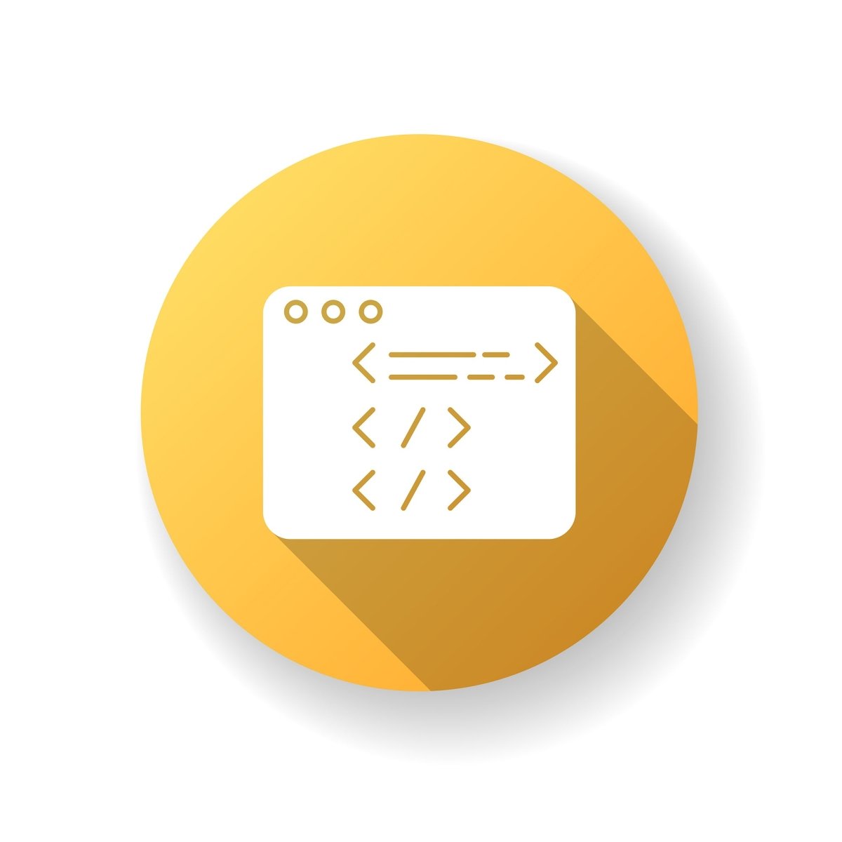 Freelance professions elements flat design long shadow glyph icons set