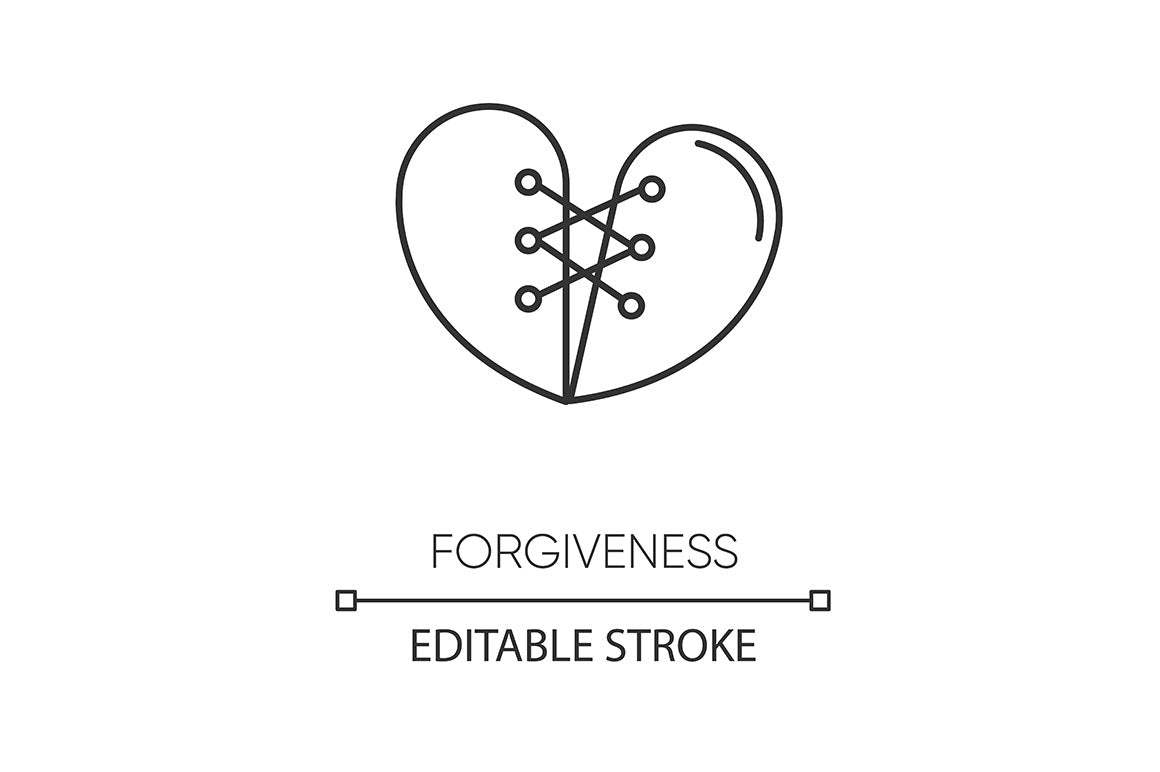 Friendly relationship pixel perfect linear icons set