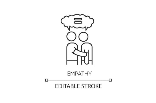 Friendly relationship pixel perfect linear icons set