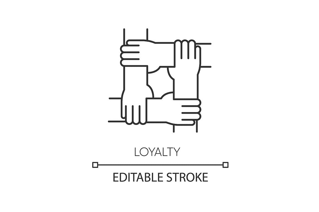 Friendly relationship pixel perfect linear icons set
