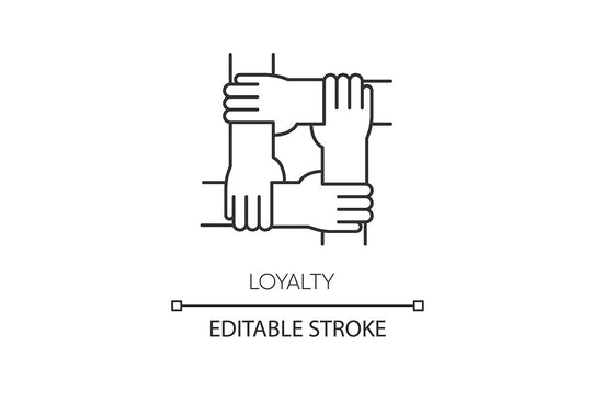 Friendly relationship pixel perfect linear icons set