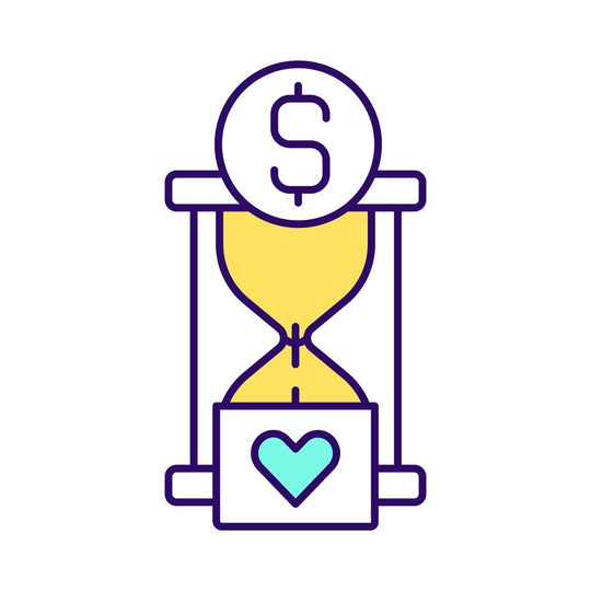 Fundraising events RGB color icons set